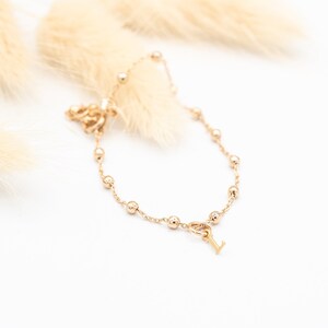 Pulsera de encanto personalizada, pulsera de letras, joyería personalizada mamá, abuela, regalo de madrina, nacimiento, isabelle b, joyería isabelle