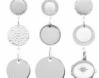 Message jewelry - Personalized medal - Birth gift - Birth jewelry - Mom necklace - Mom gift - isabelle b, isabelle jewelry