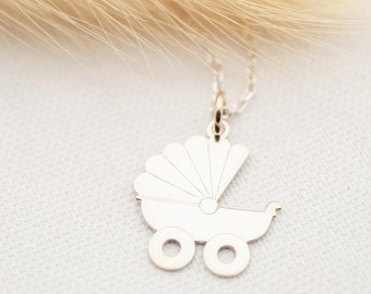 Personalisierte Halskette Silber, Vorname Juwel, Mädchen Halskette, Geburtsgeschenk, Taufgeschenk, Kinderschmuck, Personalisiertes Geschenk, isabellebshop