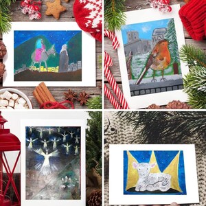 10 belles cartes de Noël uniques par Artantics