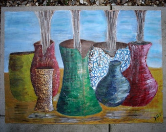 Jars of Clay Painting by Artsantics