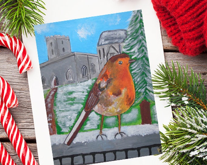 Winter Robin by Artsantics