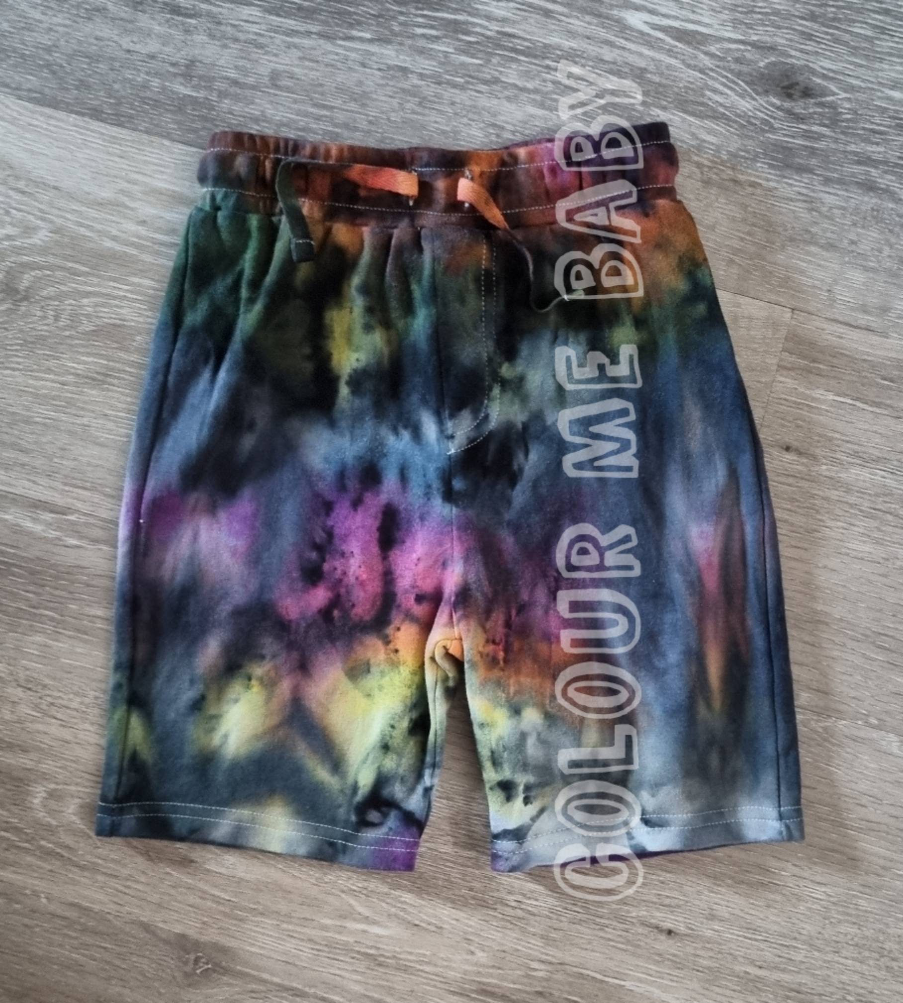 Kids Tie Dye Shorts - Etsy UK