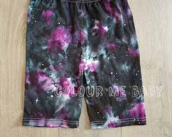 Galaxy cosmic nebula starry cotton shorts - under dress shorts