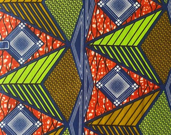 African wax print cut by size - Ankara Holland Supreme Wax - African fabric - Blockprint - African fashion