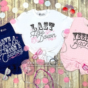Bachelorette Various Country Unisex Tees XS-5XL in Various Colors / Bridesmaid / Bride / Western / Bach Party / Nashville / Save a Horse