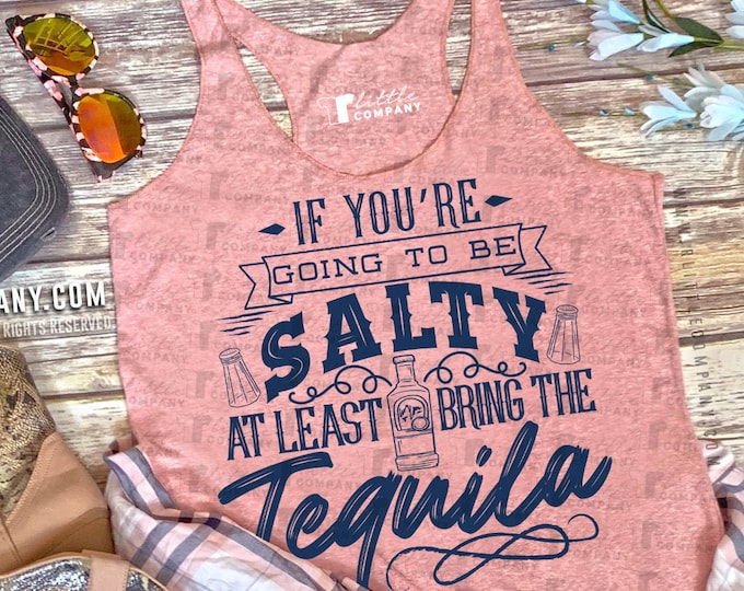 At Least Bring the Tequila Women's Triblend Tank XS-2XL