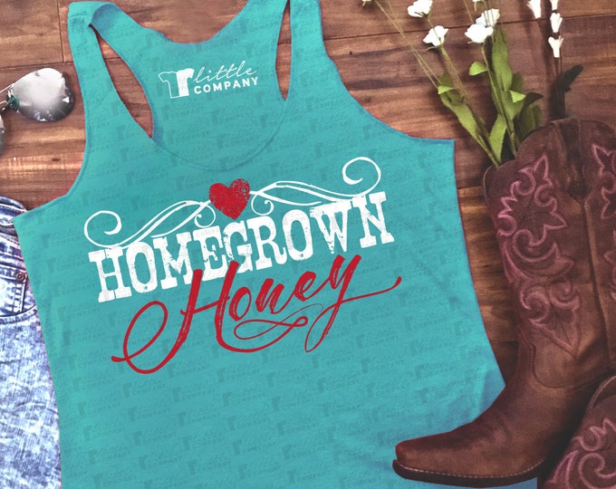 Homegrown Honey -- Women's Triblend Tank XS-2XL