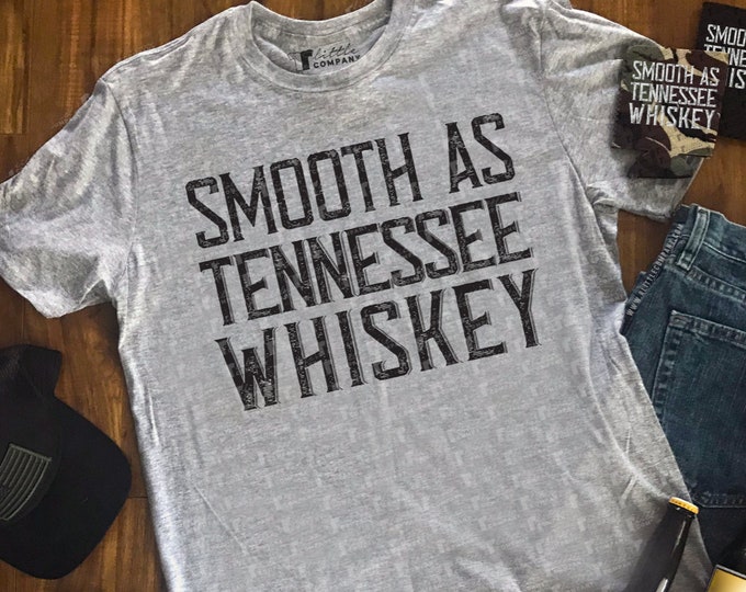Smooth as Tennessee Whiskey Men's Shirt S-XXL Softstyle in Various Colors