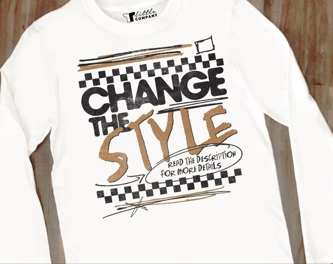 Unisex Long Sleeve Shirts -- Change the Shirt Style on Any Listing! -- Read the Description for More Info