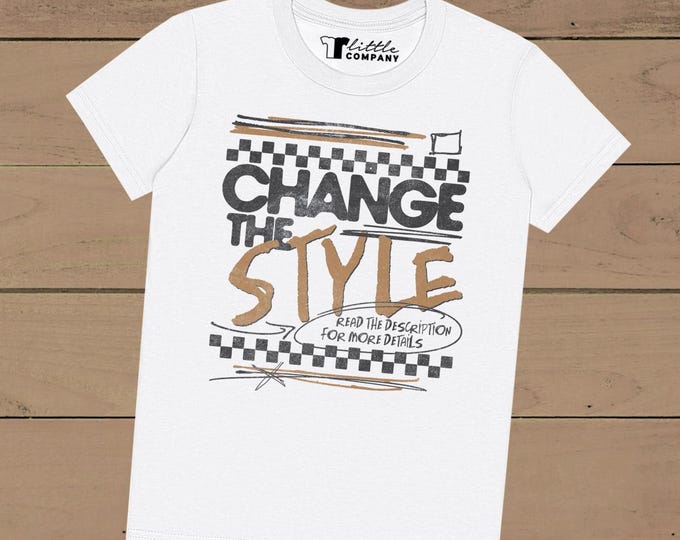 Youth Tshirt -- Change the Shirt Style on Any Listing! -- Read the Description for More Info