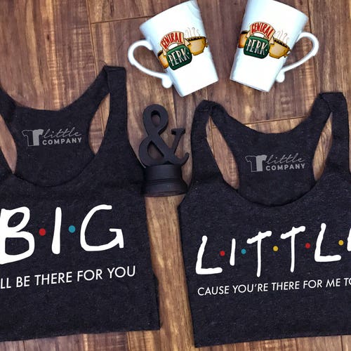Big and Little Friends Sorority Reveal Women's Lightweight Etsy