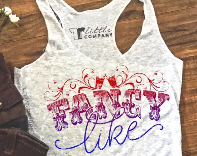 Fancy Like Women's Triblend Tank XS-2XL