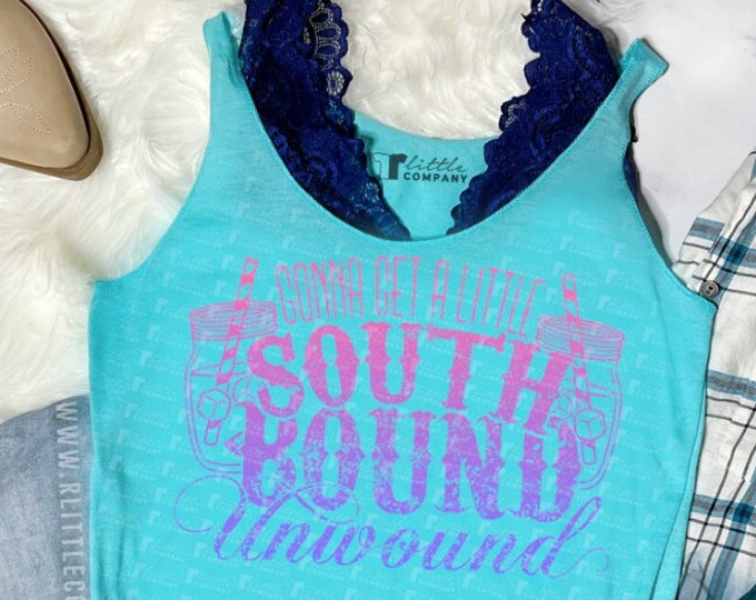 Country Gonna Get a Little Southbound Unwound Women's Triblend Tank XS-2XL