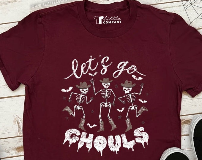 Bachelorette Let's Go Ghouls Unisex Tees XS-5XL in Various Colors