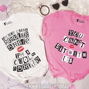 Bachelorette Mean Girls Unisex Tees XS-5XL in Various Colors / Bridesmaid Shirt / Bride Gift / Bach Party / Wedding Party / Custom Bach Tees