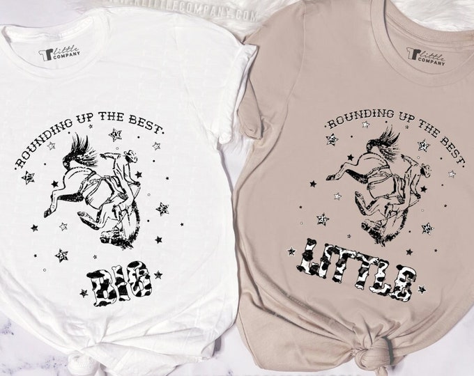 Big Little Reveal Cow Print Cow Girl Unisex Soft T-shirt XS-5XL
