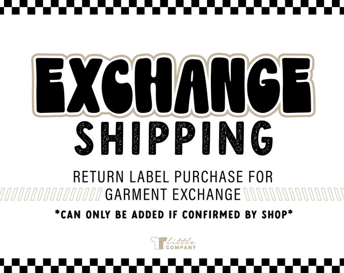 Shipping for a Shirt Exchange