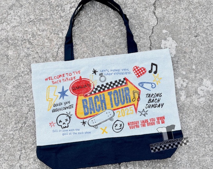 Emo Bachelorette Tote Bag /