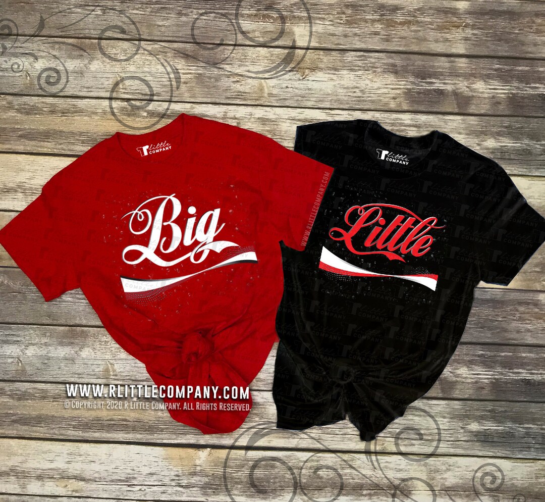 Big Little Family Vintage Cola Soda Unisex Tees XS-2XL // Big Little ...