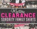 MYSTERY Clearance Sorority Family Big, Little, Gbig etc Unisex Tees, V-necks, Long Sleeves, & Tanks FINAL SALE // Big Little Reveal Tees 