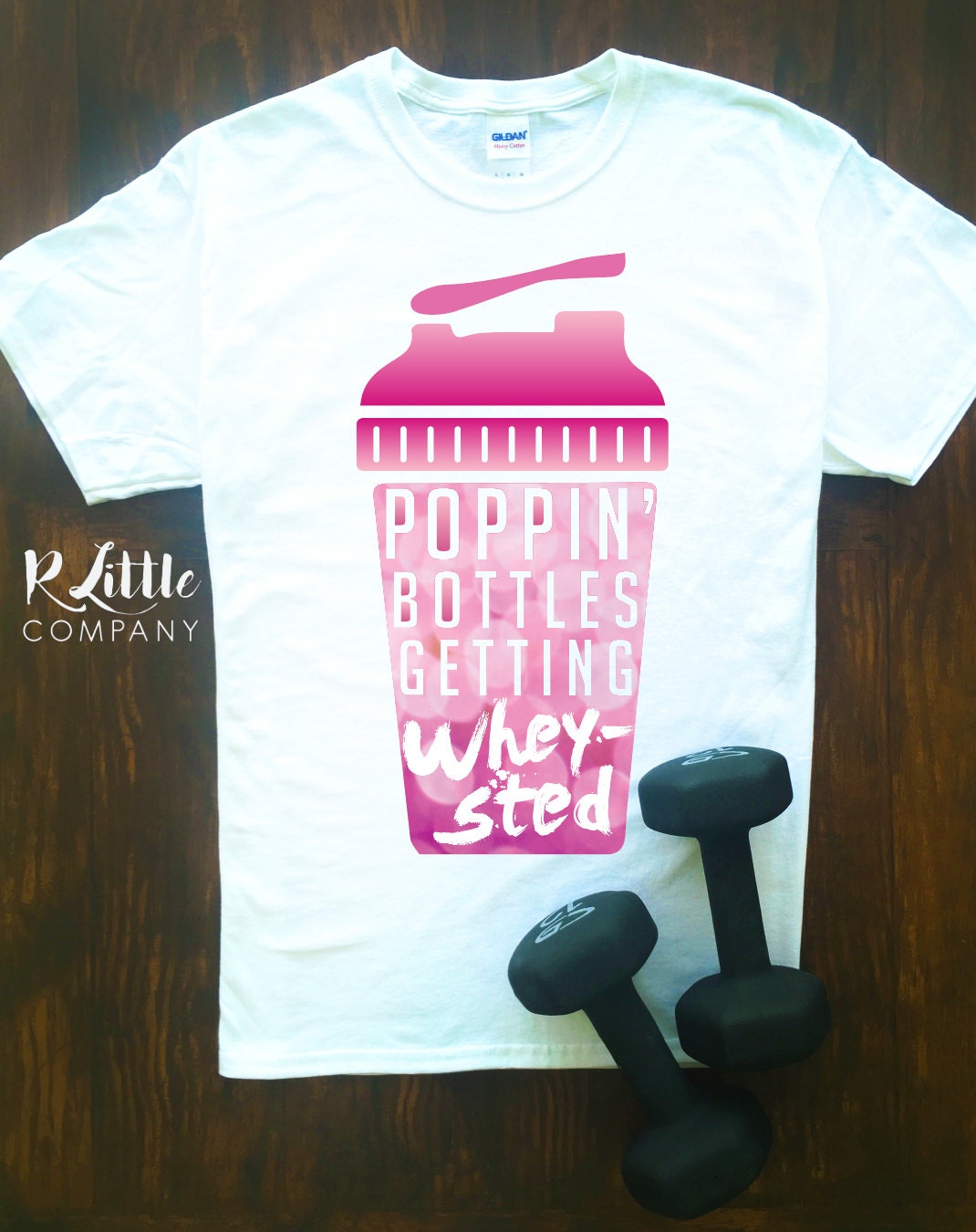 Poppin' Bottles Getting Wheysted Workout Unisex Tshirt | Etsy