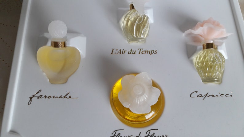Parfum Miniaturen Set NINA RICCI L Air du Temps Farouche | Etsy