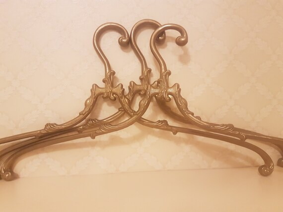 brass clothes hangers