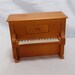 Dollhouse Piano Vintage Miniature Wooden Musical - Etsy
