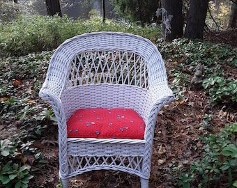 Antique Wicker Child's Chair Circa 1920's Bar Harbor Heywood Wakefield