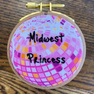 Midwest Princess | Chappell Roan | Embroidered Decor