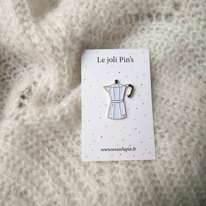 Pin's émaillé Cafetière