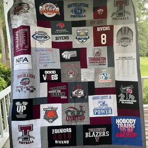 Deposit for a T-shirt Quilt - Etsy