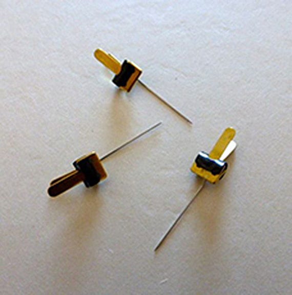 Tiny Pin Clips for Hanging Paper and Artwork / Box of 50 