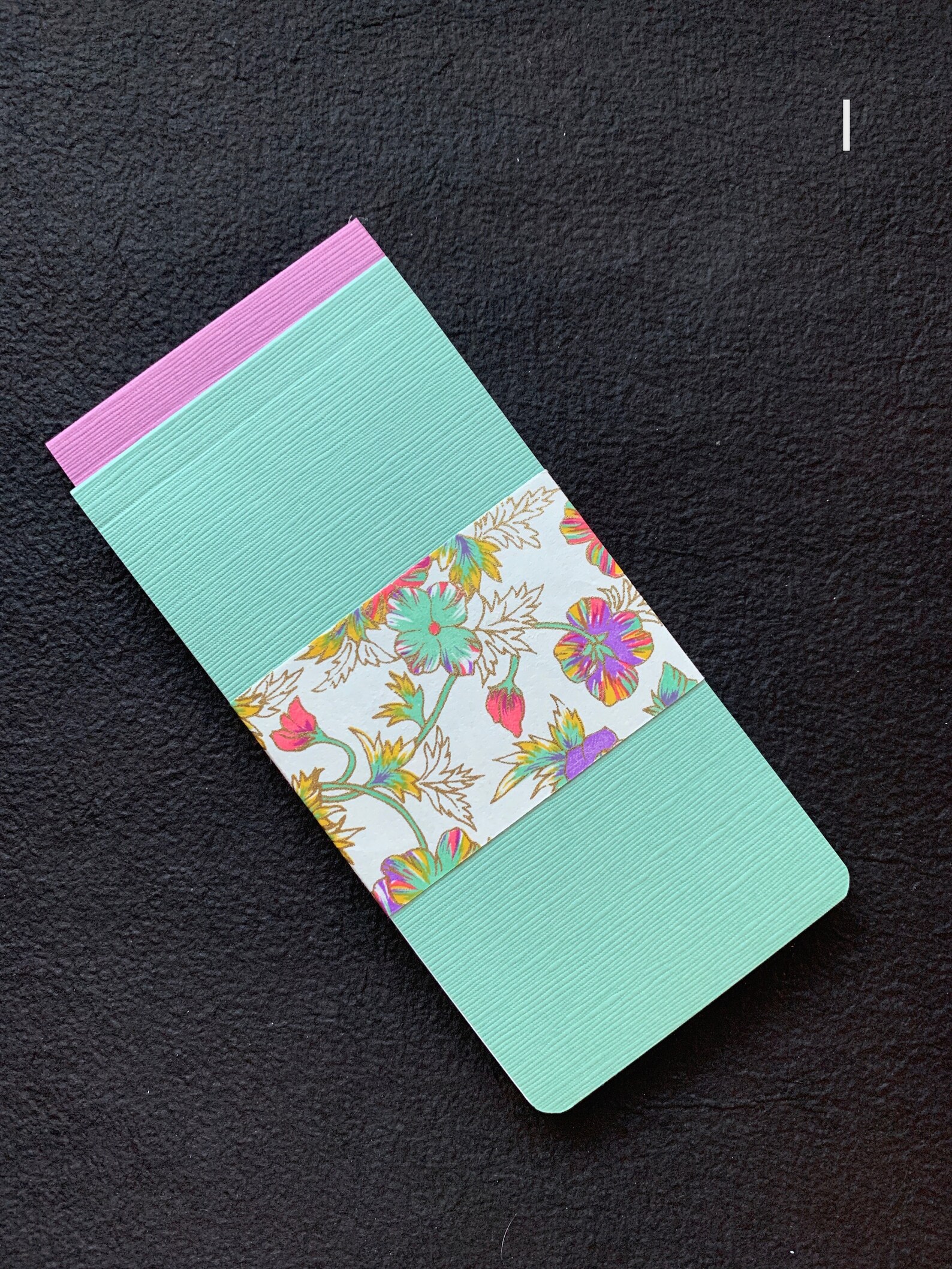 Set of Two Japanese Paper Notepads With Textured Linen Covers Etsy UK