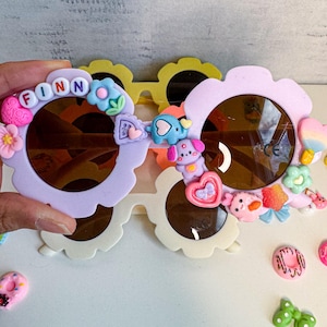 Personalized Kids Sunglasses: Custom Name Party Favors