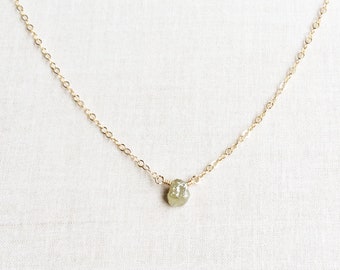 Real Diamond Necklace, Rough Diamond Necklace, Raw Diamond Necklace, Diamond Necklace Choker, Diamond Necklace for Women, Dainty Jewelry GN4