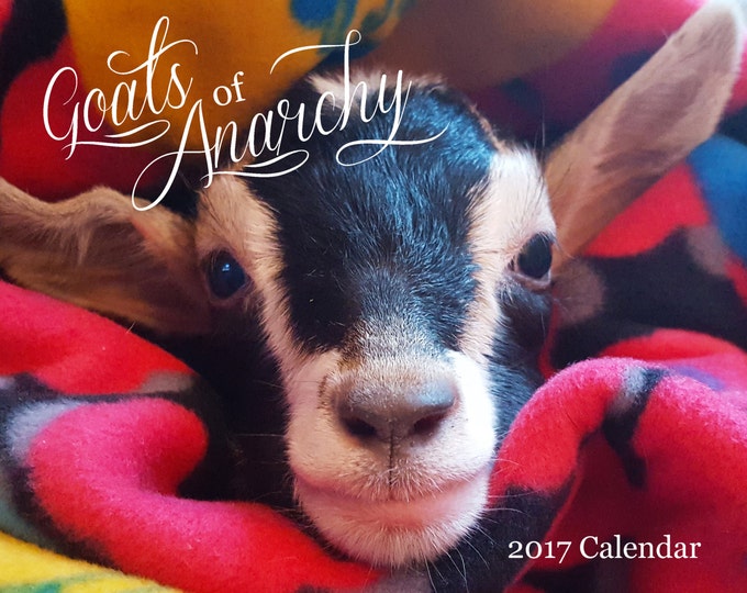 Goats of Anarchy 2017 Wall Calendar Etsy