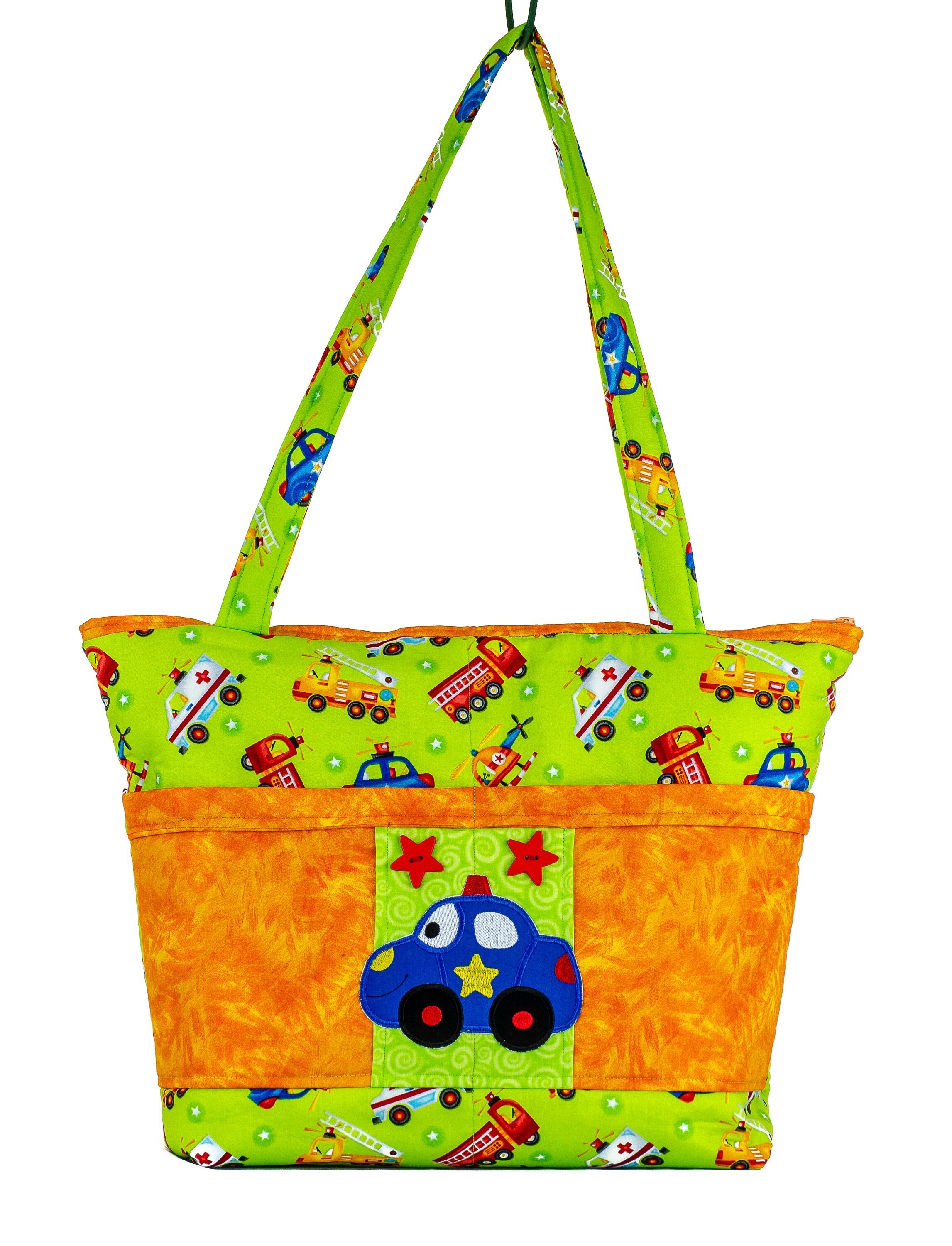 Police Diaper Bag Emergency Services Fire Rescue Nursery Etsy