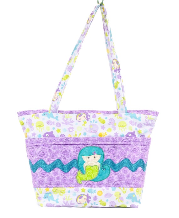 mermaid diaper bag