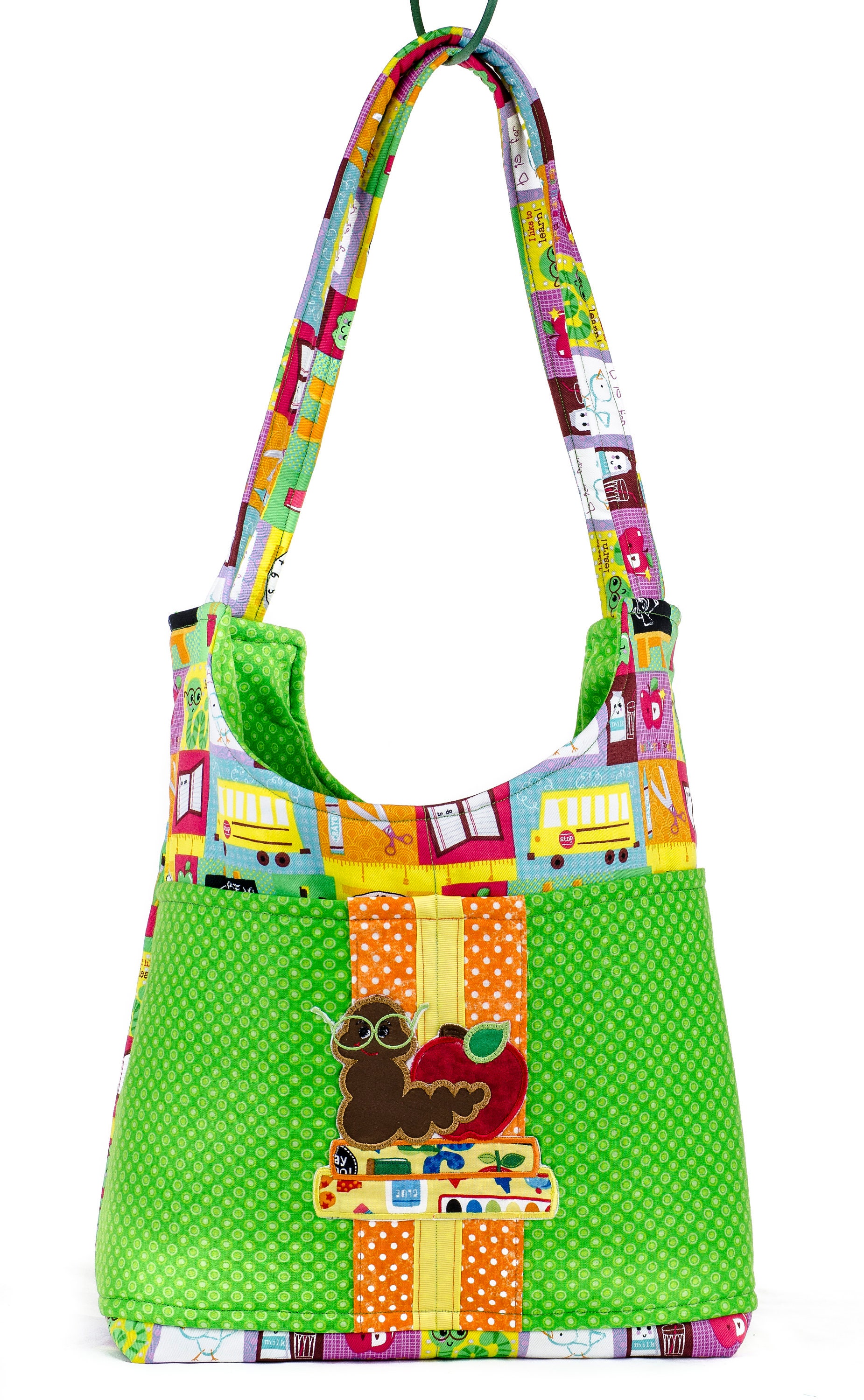 Download Bookworm Tote Teacher Purse School Bag For Girls English ...