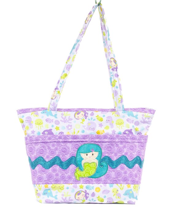 little mermaid diaper bag