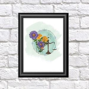 Libra Wall Art