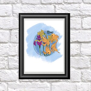 Pisces Wall Art