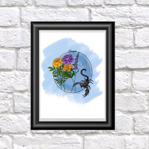 Scorpio Wall Art