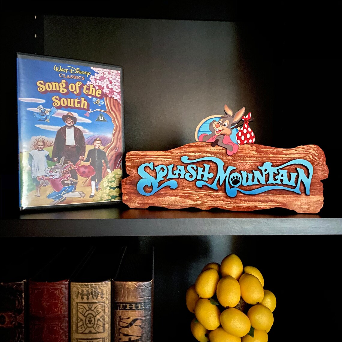 Splash Mountain Sign Splash Mountain Replica Entrance Sign Etsy
