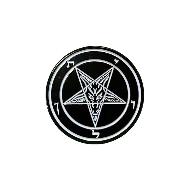 Punk Pins - Pinback Punk Buttons - Goth Pins - Satanic Pins - Baphomet Pins  - Demonic Goat Occult Ouija Pins - Punk Rock Button Pins