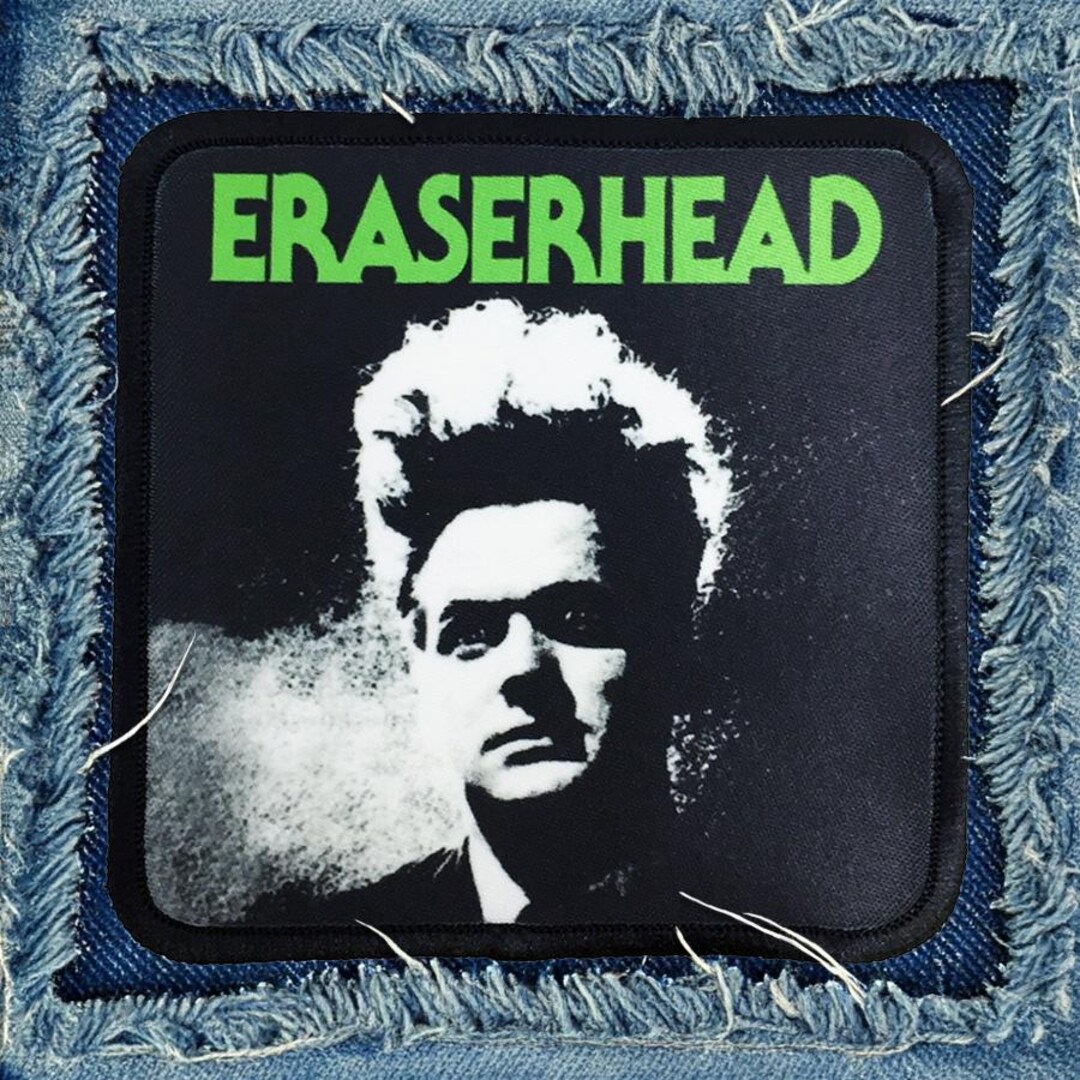 Eraserhead Patch David Lynch Patch Horror Patch Rectangle Patch Iron on ...