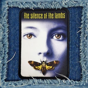 Hannibal Lecter Patch, Silence of the Lambs Iron On Patch