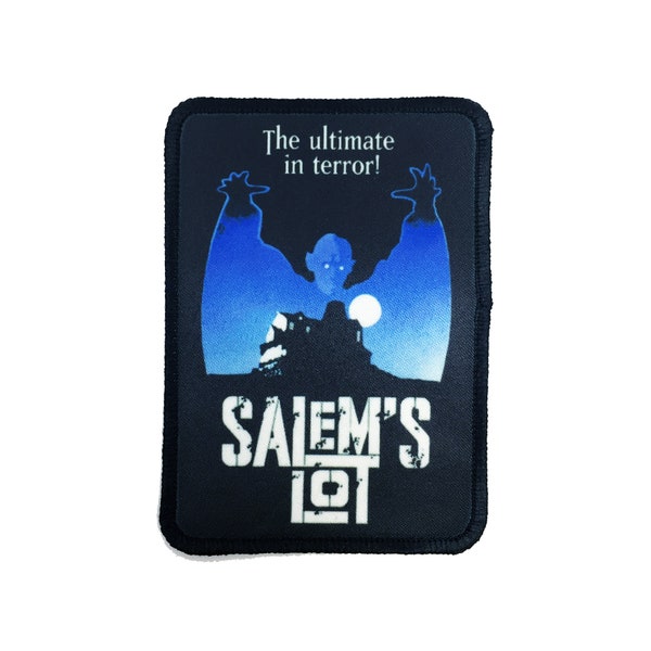 Salems Lot Patch Barlow Patch  Stephen King Patch Vampire Patch Horror Patch Punk Patch Iron On Patch Jacket Patch 80s Horror Patch